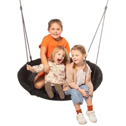 Clearance DICE Sansegynge Ø100 cm - Sort (sort reb)