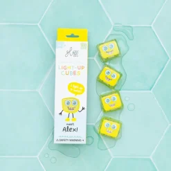 Hot Sansekuber til vand - Alex, 4 stk