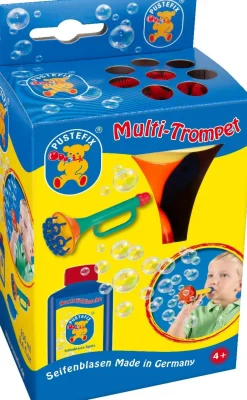 Online Pustefix Sæbebobler, Trompet - 250 ml