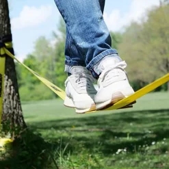 Discount Schildkröt Slackline - Inkl. hjælpeline