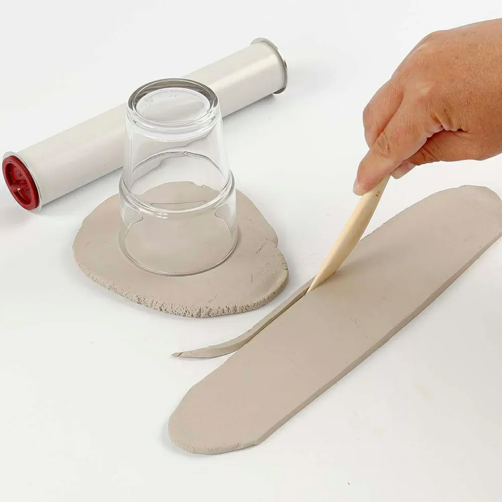 Best Creativ Company Selvhærdende ler - Lysegrå, 1 kg.