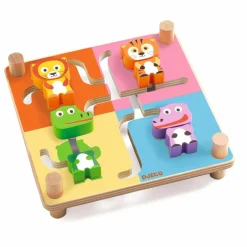 New Djeco 2-sidet labyrint - Hvem er hvem?