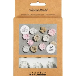 Best Creativ Company Silikoneform - Margueritter, 11 motiver