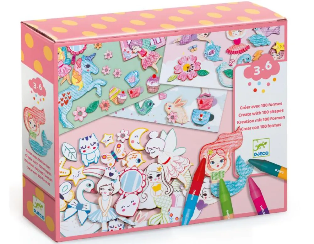 Discount Djeco Skab din egen verden - Fantastisk fantasi