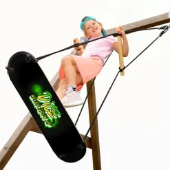 DICE Skateboardgynge 81 x 20 cm (sort reb)