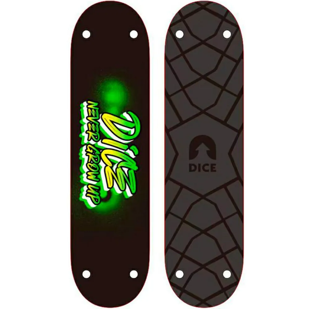 DICE Skateboardgynge 81 x 20 cm (sort reb)