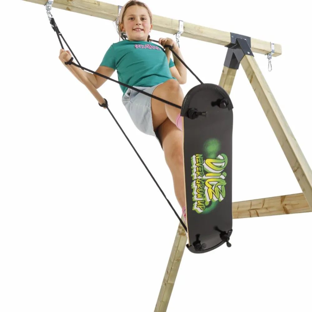 DICE Skateboardgynge 81 x 20 cm (sort reb)