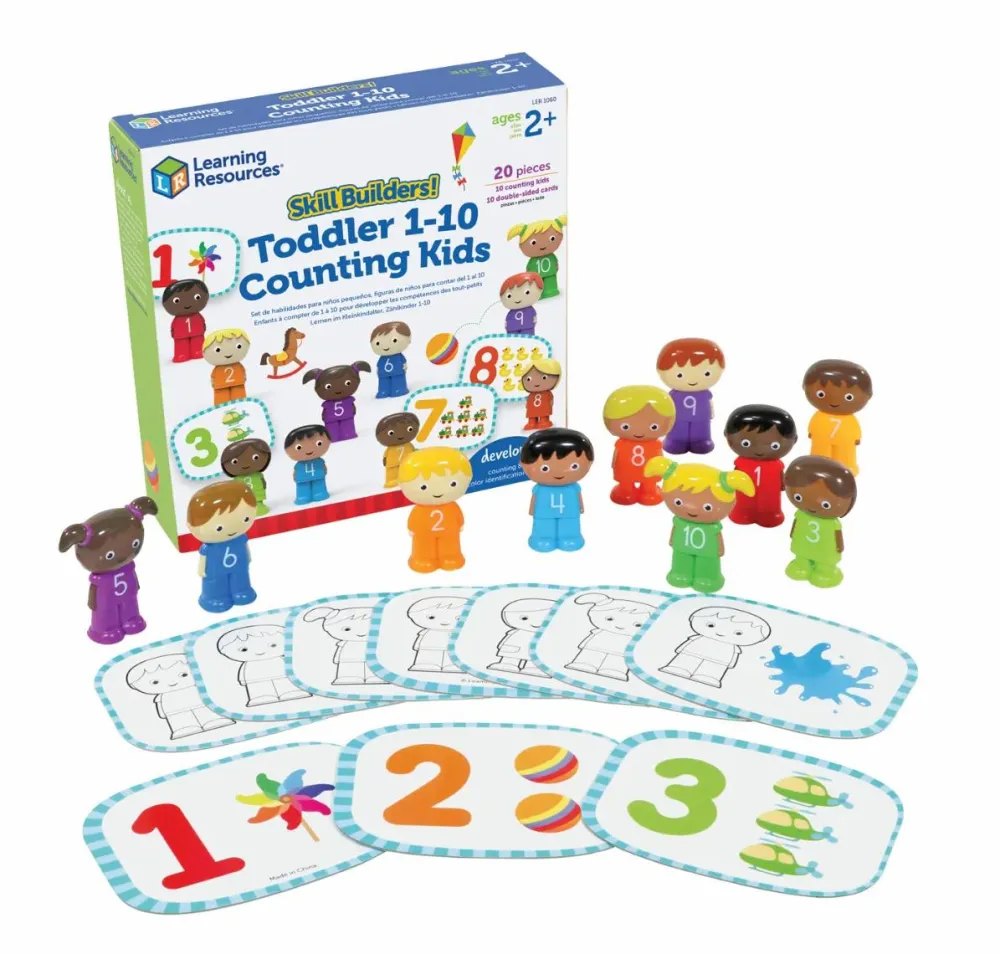 Discount Learning Resources Skill Builders! - Lær at tælle til 10 (2 år)