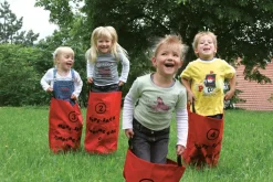 Hot Lilliputiens Sække til sækkeløb af markisestof, 4 stk