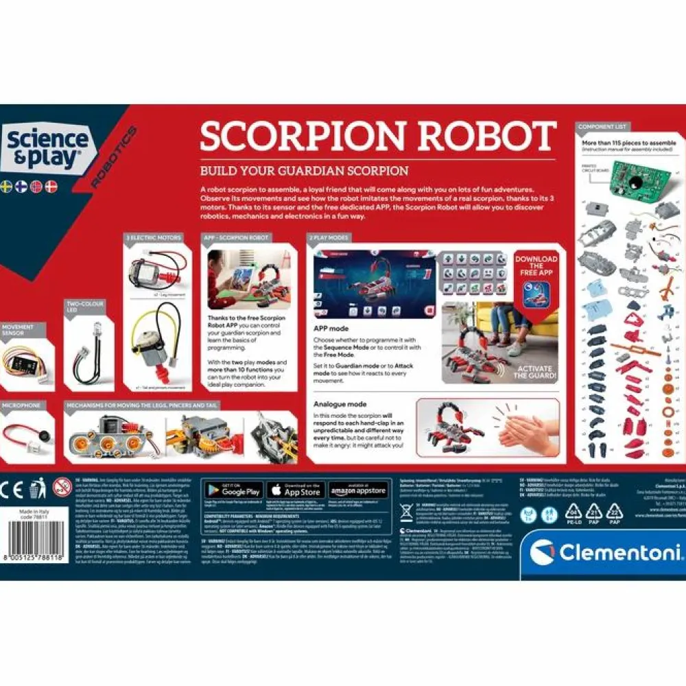 New Clementoni Skorpion robot
