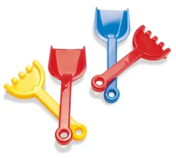 Hot Dantoy Skovl & rive 24 cm. (ass. farver)