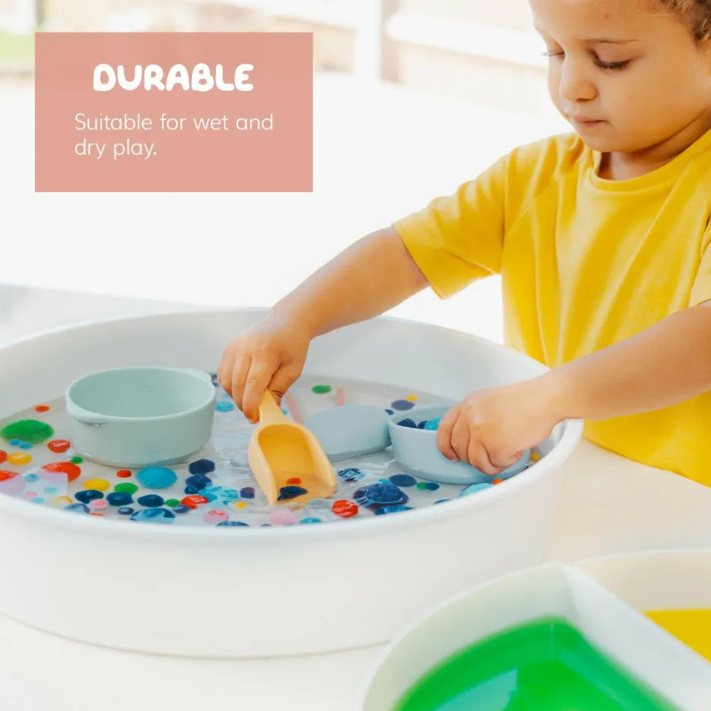 Clearance Inspire My Play Skovl til sanseleg - Grøn, 3 stk