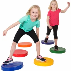 Outlet Spordas Skridsikre trædepuder med lyd, 6 stk