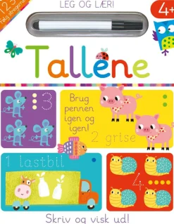 Outlet Skriv og visk ud - Tallene