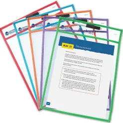 Online Learning Resources Skriv og visk ud-lommer, 5 stk.