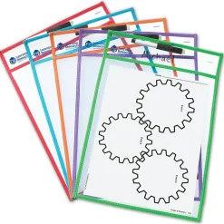 Online Learning Resources Skriv og visk ud-lommer, 5 stk.