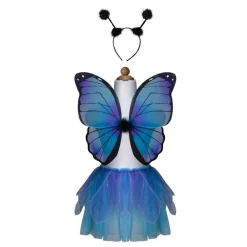 Outlet Great Pretenders Skørt & vinger - Blå, str. 4-6 år