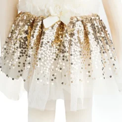 Outlet Great Pretenders Skørt & vinger - Guldpailletter, str. 3-6 år