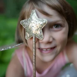 Outlet Great Pretenders Skørt & vinger - Guldpailletter, str. 3-6 år