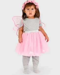 Sale Den Goda Fen Skørt & vinger - Pink, Str. 2-4 år