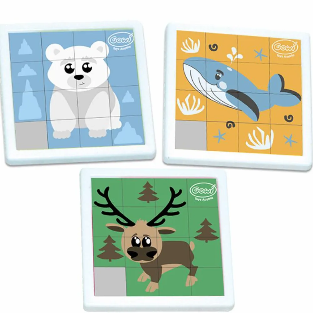 Best Skubbe puslespil med dyr (ass.), 1 stk