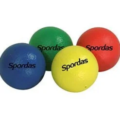 Best Spordas Skumbolde m. "hud" overtræk - sæt m. 4 - Ø 7cm