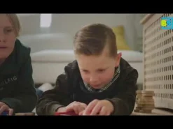 New BS Toys Skydespil - Rød vs. blå