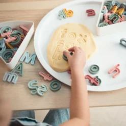 Online Inspire My Play Små bogstaver af silikone a-z, 57 stk