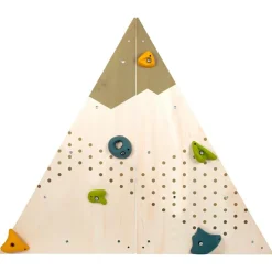 New small foot klatrevæg, 2 moduler + 6 klatresten