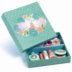 Discount Djeco Sminkesæt i træ - Inkl. opbevaringsæske