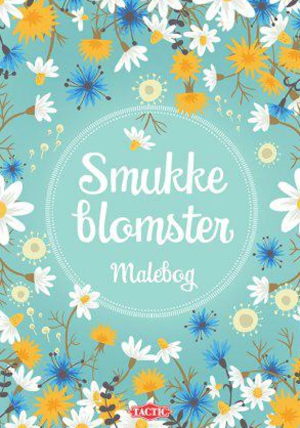 Outlet Tactic Smukke blomster malebog