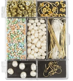 Hot Creativ Company Smykke startsæt - Ferskvandsperler