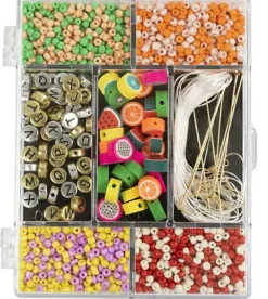 Hot Creativ Company Smykke startsæt - Frugt & farver