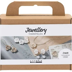 Clearance Creativ Company Smykkekit - Rose-smykker (hvid/beige)