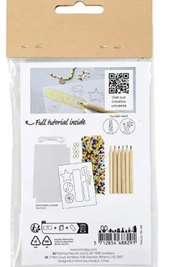 Clearance Creativ Company Smykkekit mini - Armbånd m. krympeplast