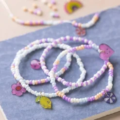 Creativ Company Smykkekit mini - Armbånd m. krympeplast charms