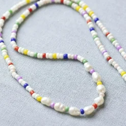 Discount Creativ Company Smykkekit mini - Halskæder m. ferskvandsperler