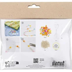 Discount Creativ Company Smykkekit mini - Rocaiperler og rørperler