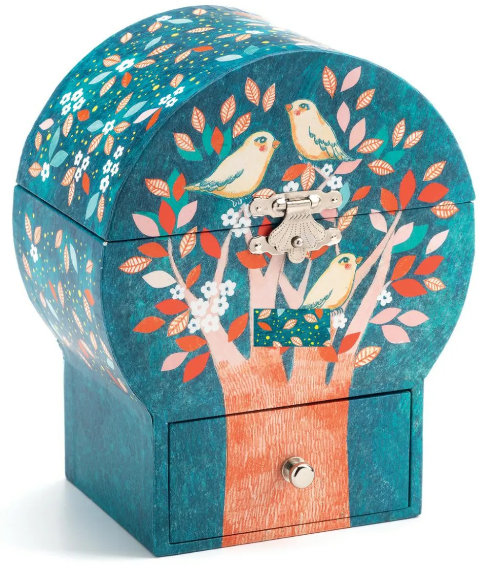 Outlet Djeco Smykkeskrin med musik - Poetisk træ