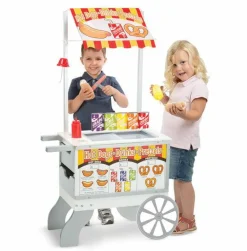 New Melissa & Doug Snackbod på hjul m. is og hotdog