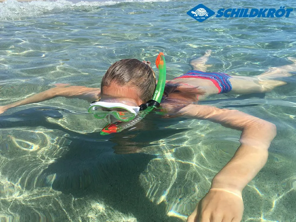 Discount Snorkelsæt inkl. svømmefødder (4-12 år)