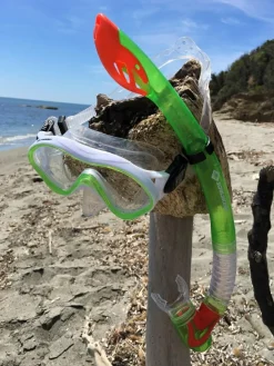 Discount Snorkelsæt inkl. svømmefødder (4-12 år)