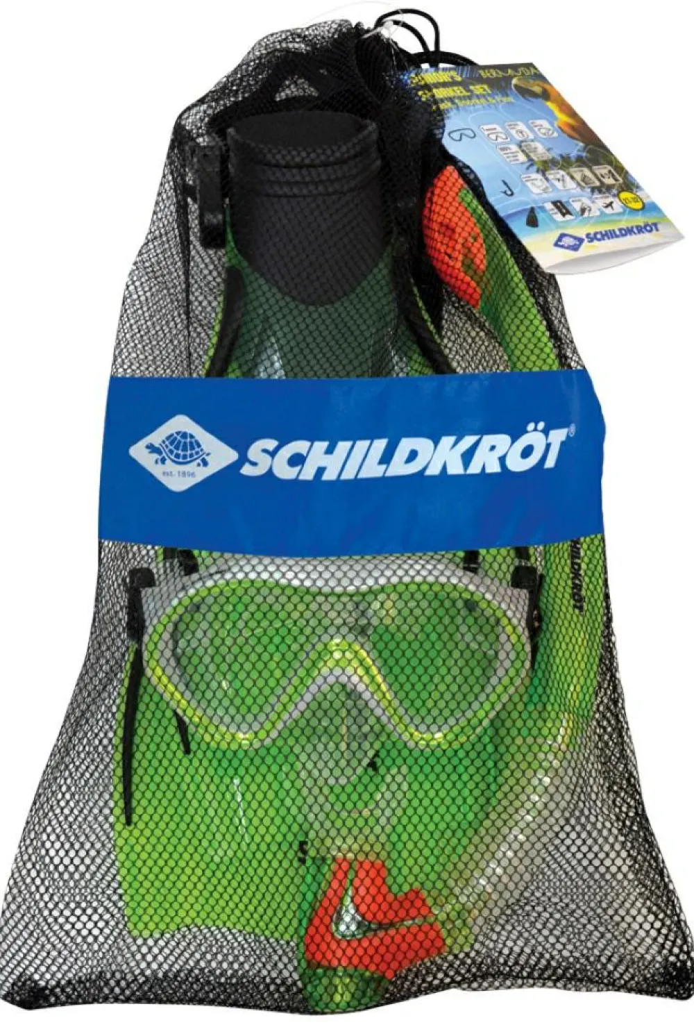 Discount Snorkelsæt inkl. svømmefødder (4-12 år)