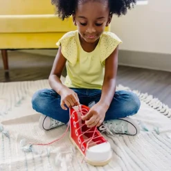 New Melissa & Doug Snørebåndsstøvle