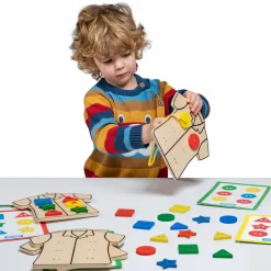 Hot Snørebræt - Form, farver og finmotorik