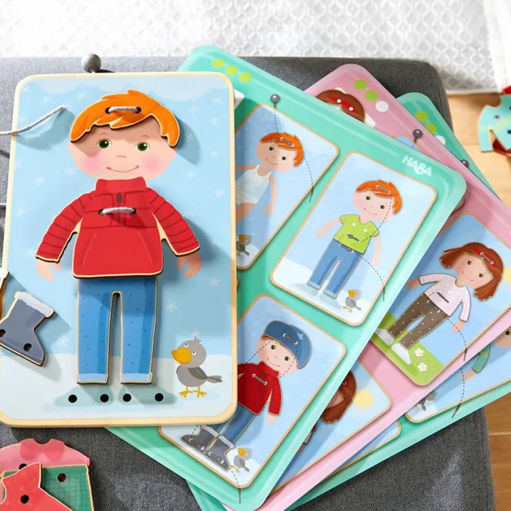 Hot Haba Snøreleg - Giv mig tøj på