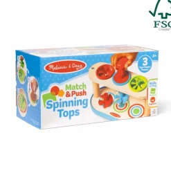 Melissa & Doug Snurretoppe - Inkl. affyringssystem