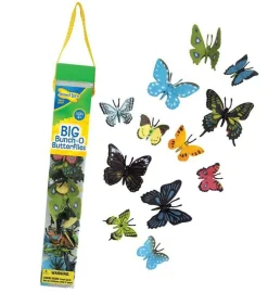 New InsectLore Sommerfugle i rør, 18 stk