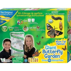 InsectLore Sommerfuglehave læringssæt m. 10 larver