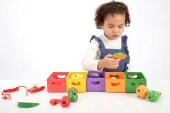 Discount tickit® Sorter i kasser - Grøntsager og frugter